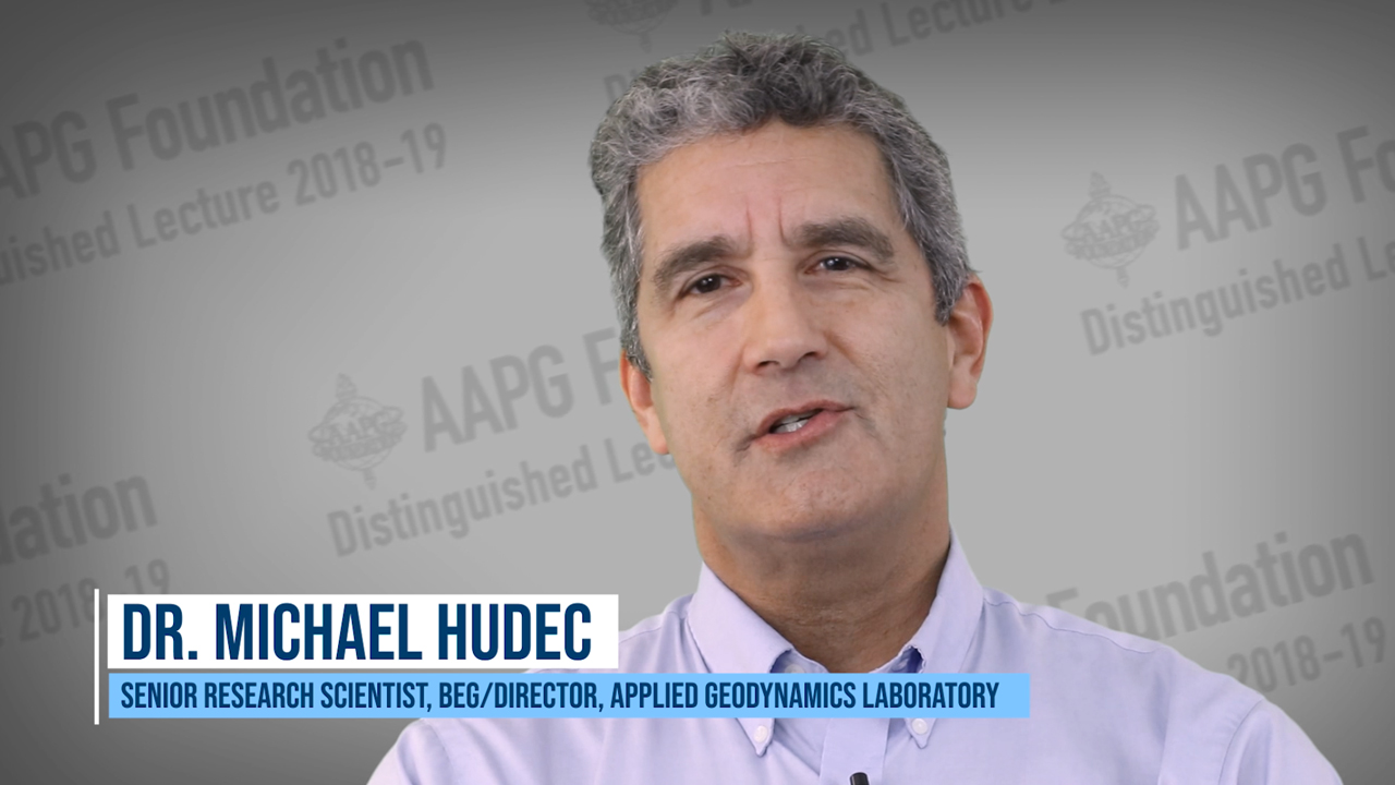 The AAPG Distinguished Lecture Program Presents Michael Hudec